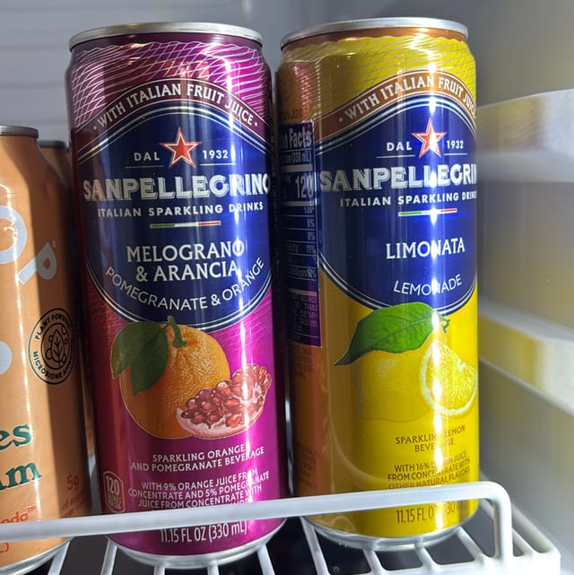 Sparkling Water.